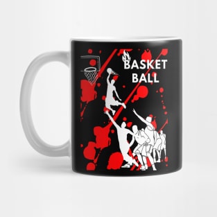 basketball with a beautiful style,amazing design so beautiful what are you waiting for its yours be cool Mug